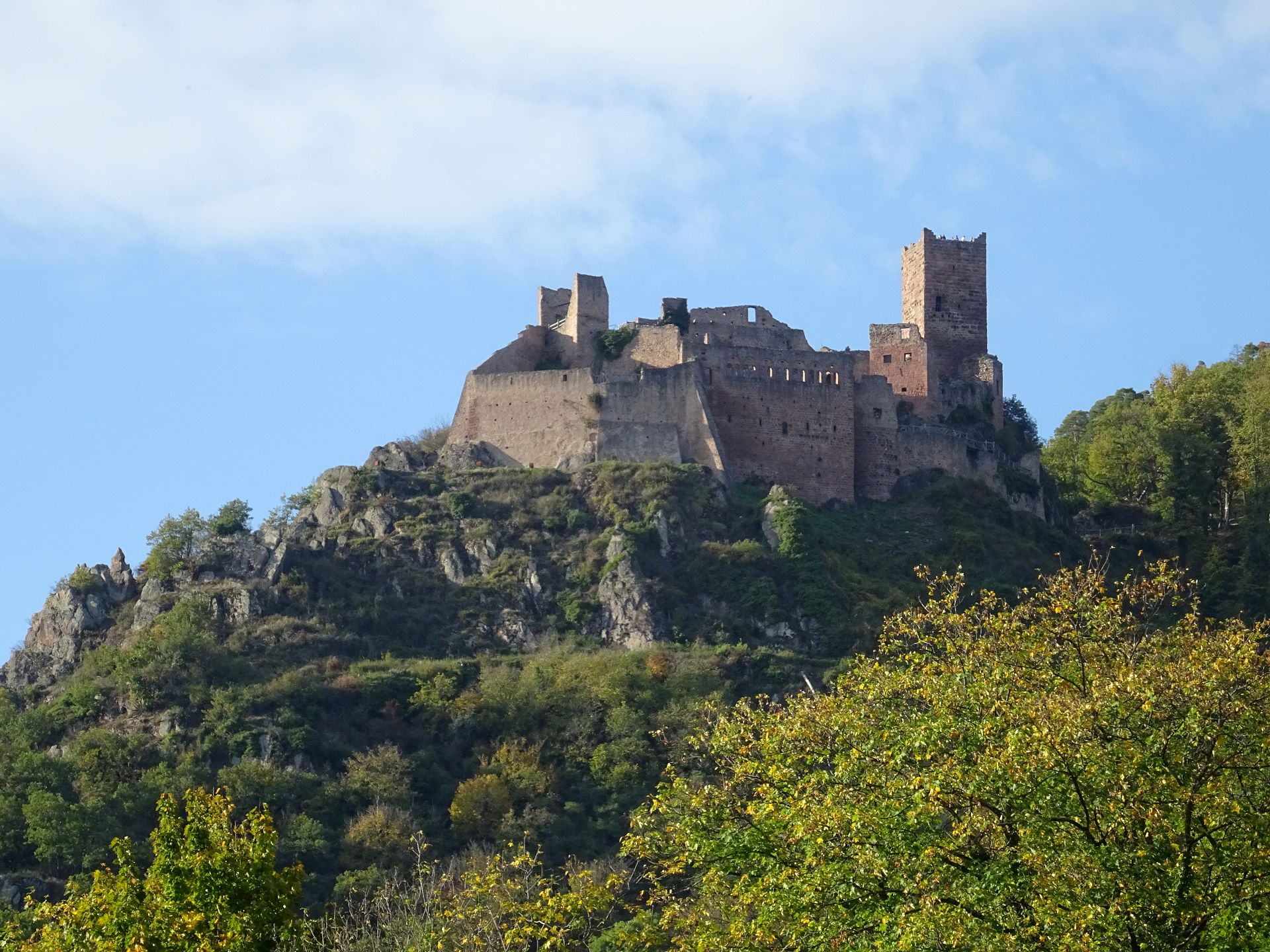 St. Ulrich Castle, Ribeauville